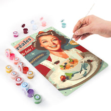 Load image into Gallery viewer, Paint by Numbers Metal Poster - Vintage Cereal