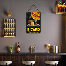 Load image into Gallery viewer, Paint by Numbers Metal Poster - Ricard Aperitif Black