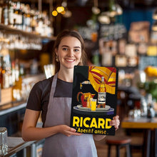 Load image into Gallery viewer, Paint by Numbers Metal Poster - Ricard Aperitif Black