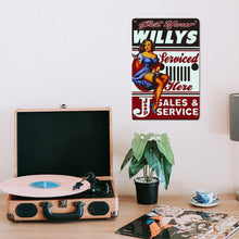 Load image into Gallery viewer, Paint by Numbers Metal Poster - Serviced Here