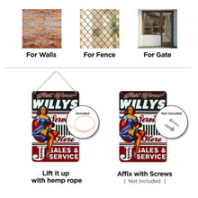 Load image into Gallery viewer, Paint by Numbers Metal Poster - Serviced Here