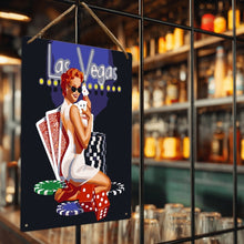 Load image into Gallery viewer, Paint by Numbers Metal Poster - Las Vegas Glamour