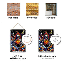 Load image into Gallery viewer, Paint by Numbers Metal Poster - The Trickster in Halloween Night