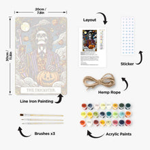 Load image into Gallery viewer, Paint by Numbers Metal Poster - The Trickster