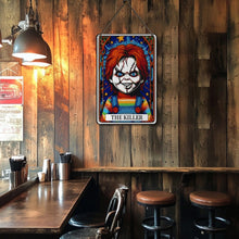 Load image into Gallery viewer, Paint by Numbers Metal Poster - The Killer Red Doll