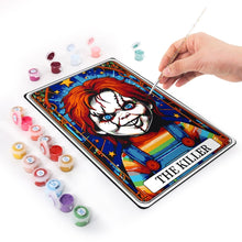 Load image into Gallery viewer, Paint by Numbers Metal Poster - The Killer Red Doll