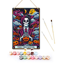 Load image into Gallery viewer, Paint by Numbers Metal Poster - The Trickster Night Garden Figured'Art