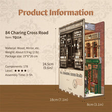 Load image into Gallery viewer, DIY Book Nook Kit - 84 Charing Cross Road