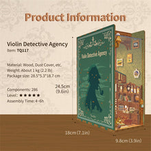 Load image into Gallery viewer, DIY Book Nook Kit - Violin Detective Agency