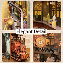 Load image into Gallery viewer, DIY Book Nook Kit - The Steam Age