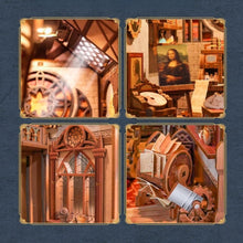 Load image into Gallery viewer, DIY Book Nook Kit  - Leonardo da Vinci