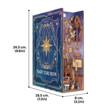Load image into Gallery viewer, DIY Book Nook Kit - Magic Stars Room