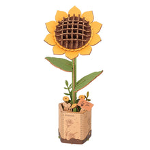 Load image into Gallery viewer, 3D Puzzle - Sunflower