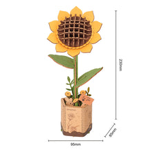 Load image into Gallery viewer, 3D Puzzle - Sunflower