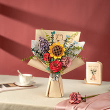 Load image into Gallery viewer, 3D Puzzle - Wooden Flower Bouquet