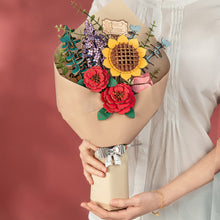 Load image into Gallery viewer, 3D Puzzle - Wooden Flower Bouquet