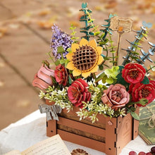 Load image into Gallery viewer, 3D Puzzle - Wooden Bloom Box