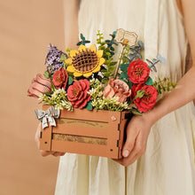 Load image into Gallery viewer, 3D Puzzle - Wooden Bloom Box