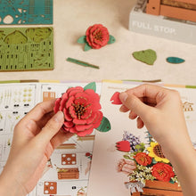 Load image into Gallery viewer, 3D Puzzle - Wooden Bloom Box