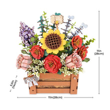 Load image into Gallery viewer, 3D Puzzle - Wooden Bloom Box