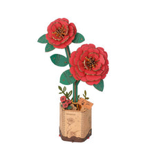 Load image into Gallery viewer, 3D Puzzle - Red Camellia