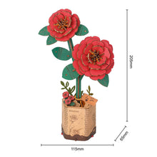 Load image into Gallery viewer, 3D Puzzle - Red Camellia