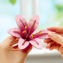Load image into Gallery viewer, 3D Puzzle - Wooden Flower Basket