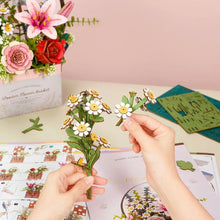 Load image into Gallery viewer, 3D Puzzle - Wooden Flower Basket