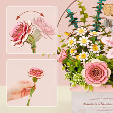 Load image into Gallery viewer, 3D Puzzle - Wooden Flower Basket