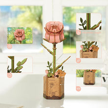 Load image into Gallery viewer, 3D Puzzle - Pink Rose