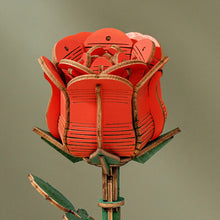 Load image into Gallery viewer, 3D Puzzle - Red Rose