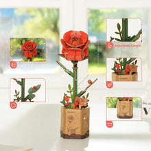 Load image into Gallery viewer, 3D Puzzle - Red Rose