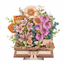 Load image into Gallery viewer, 3D Puzzle - Wooden Blooming Book