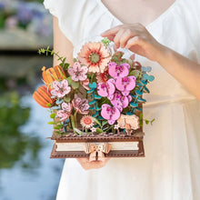 Load image into Gallery viewer, 3D Puzzle - Wooden Blooming Book