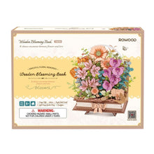 Load image into Gallery viewer, 3D Puzzle - Wooden Blooming Book
