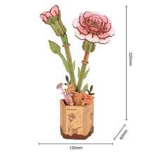 Load image into Gallery viewer, 3D Puzzle - Pink Carnation