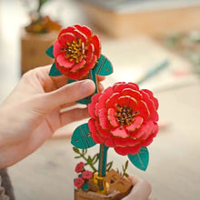Load image into Gallery viewer, 3D Puzzle - Red Carnation