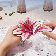 Load image into Gallery viewer, 3D Puzzle - Pink Lily