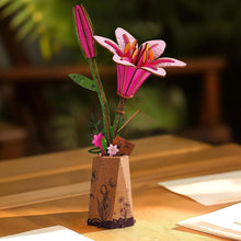 Load image into Gallery viewer, 3D Puzzle - Pink Lily