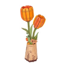 Load image into Gallery viewer, 3D Puzzle - Orange Tulip