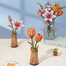 Load image into Gallery viewer, 3D Puzzle - Orange Tulip