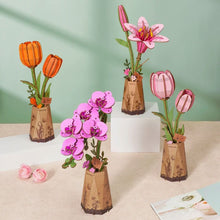 Load image into Gallery viewer, 3D Puzzle - Pink Tulip