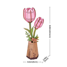 Load image into Gallery viewer, 3D Puzzle - Pink Tulip