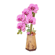 Load image into Gallery viewer, 3D Puzzle - Purple Moth Orchid