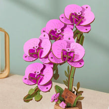 Load image into Gallery viewer, 3D Puzzle - Purple Moth Orchid