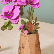 Load image into Gallery viewer, 3D Puzzle - Purple Moth Orchid