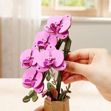 Load image into Gallery viewer, 3D Puzzle - Purple Moth Orchid