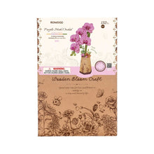 Load image into Gallery viewer, 3D Puzzle - Purple Moth Orchid