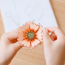 Load image into Gallery viewer, 3D Puzzle - Light Orange Gerbera