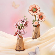 Load image into Gallery viewer, 3D Puzzle - Light Orange Gerbera